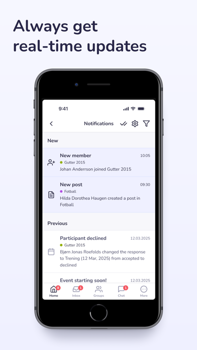 Hoopit: Organiserer idrett iPhone screenshot 8 - Sports app
