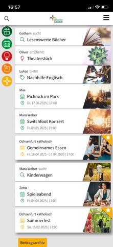 Ochsenfurt katholisch iPhone screenshot