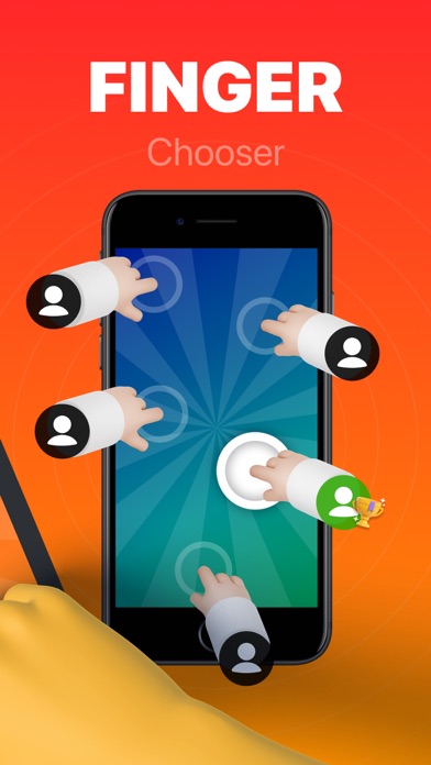 Choowy - Finger Chooser Game Screenshot