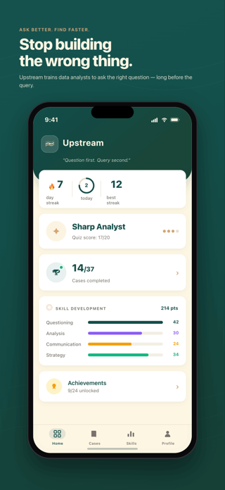 Upstream - Data Training Screenshot 3 of 7