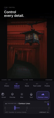 ASCII Nyra：文字艺术修图 screenshot