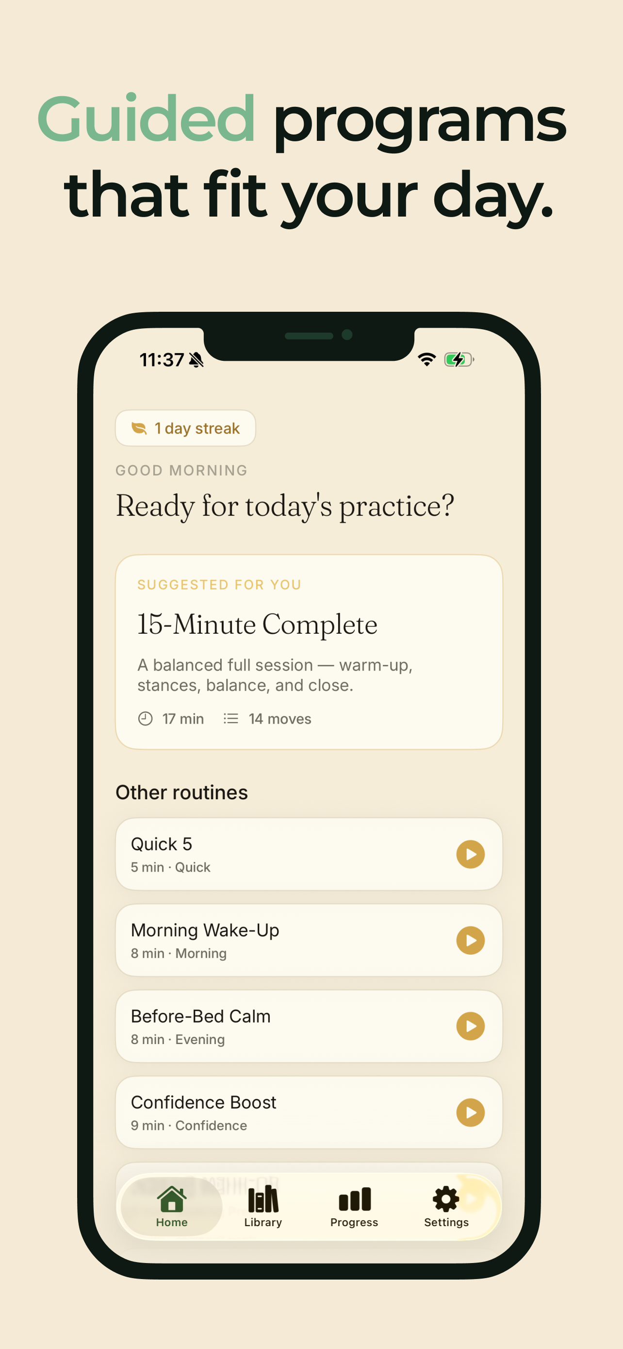 Ginkgo: Tai Chi for Balance screenshot 2
