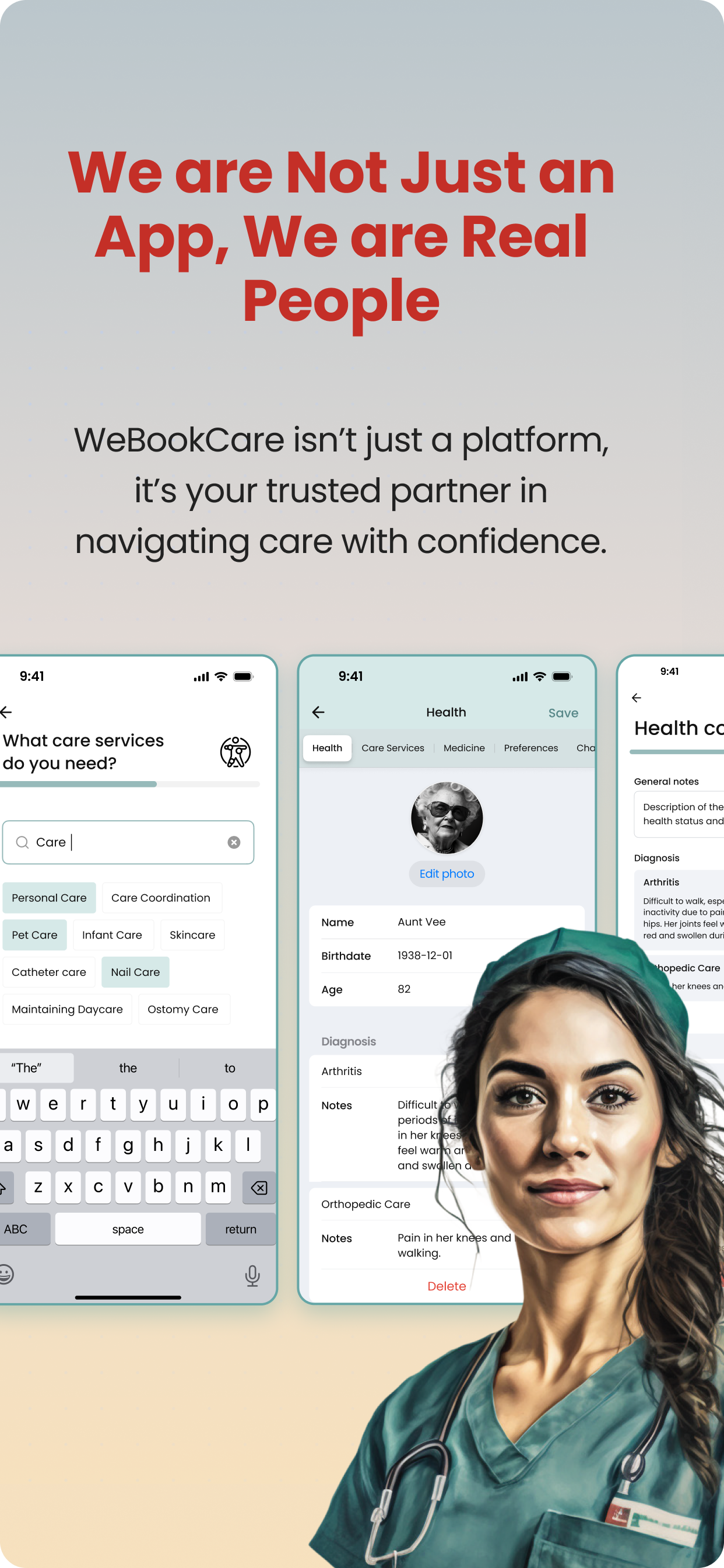 WeBookCare screenshot 3
