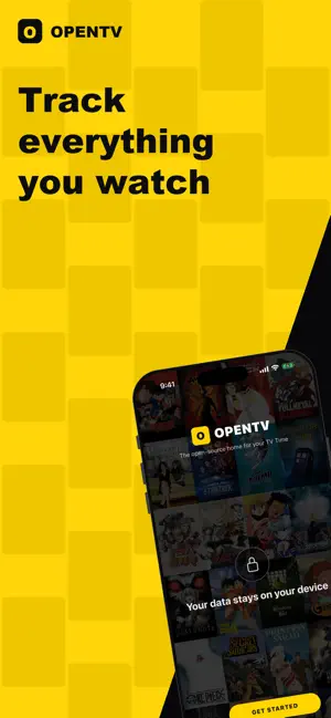 OpenTV: TV & Movie Tracker screenshot 1