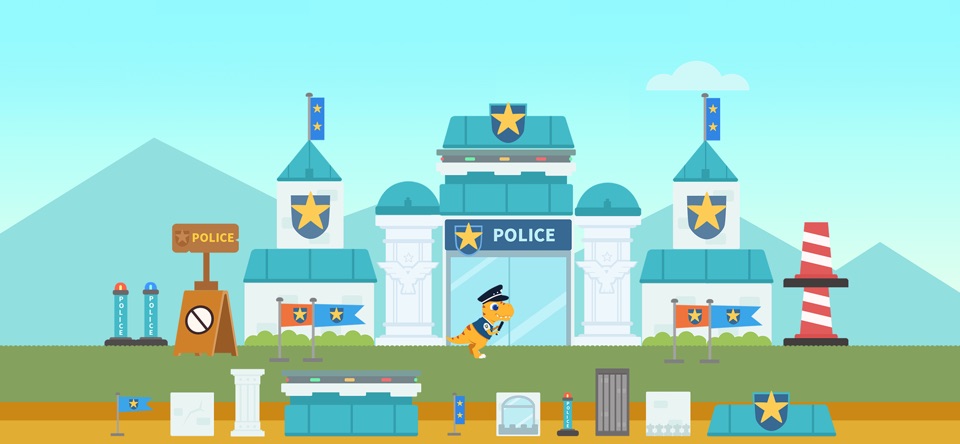 Dinosaur City: Building Games screenshot 4