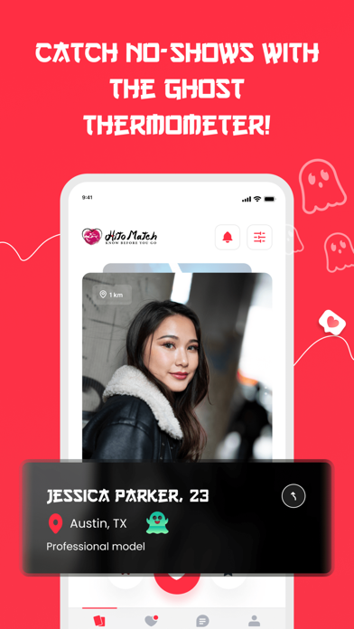 HitoMatch iPhone screenshot 1 - Social Networking app