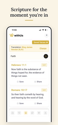 withUs: Prayer & Community Screenshot 4 of 5