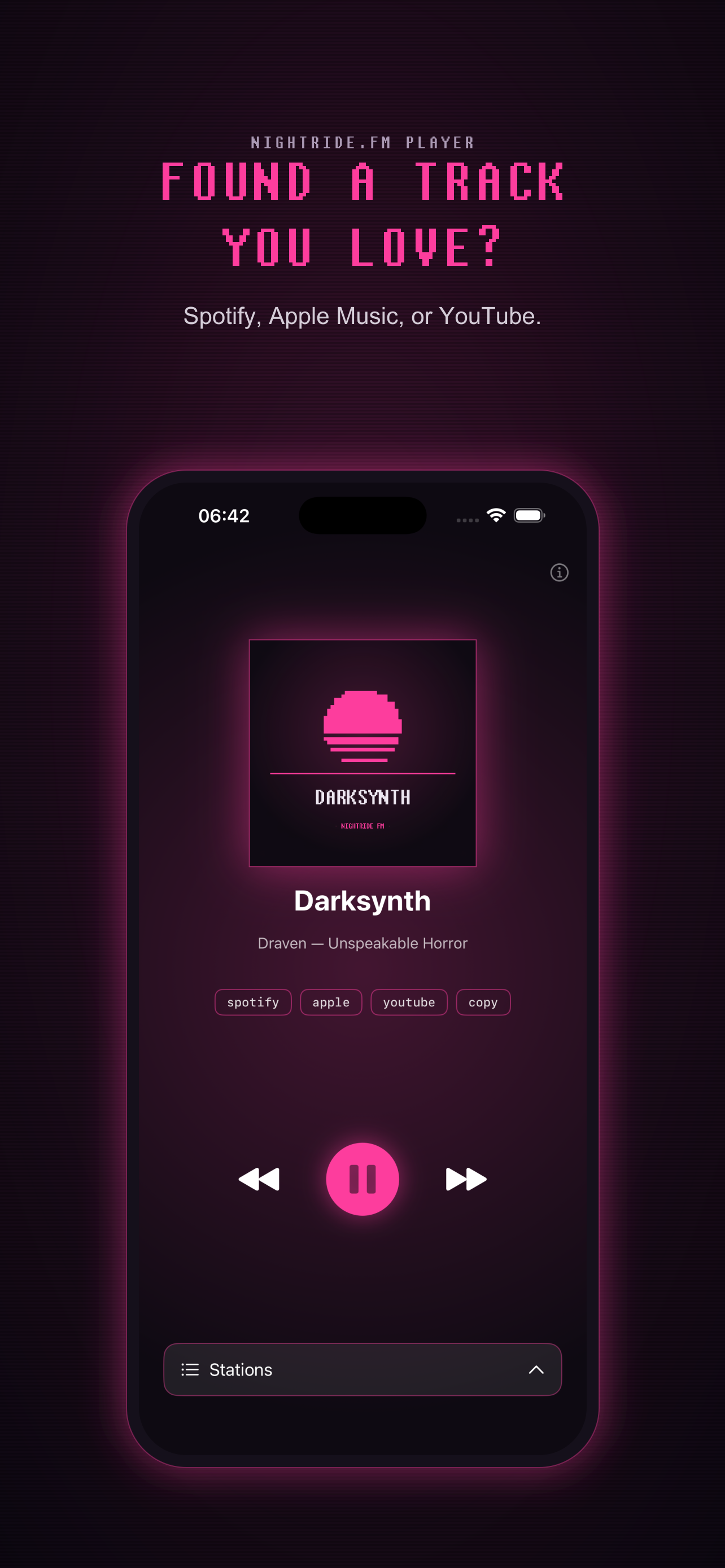 Nightride.fm Player