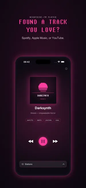 Nightride.fm Player screenshot 4