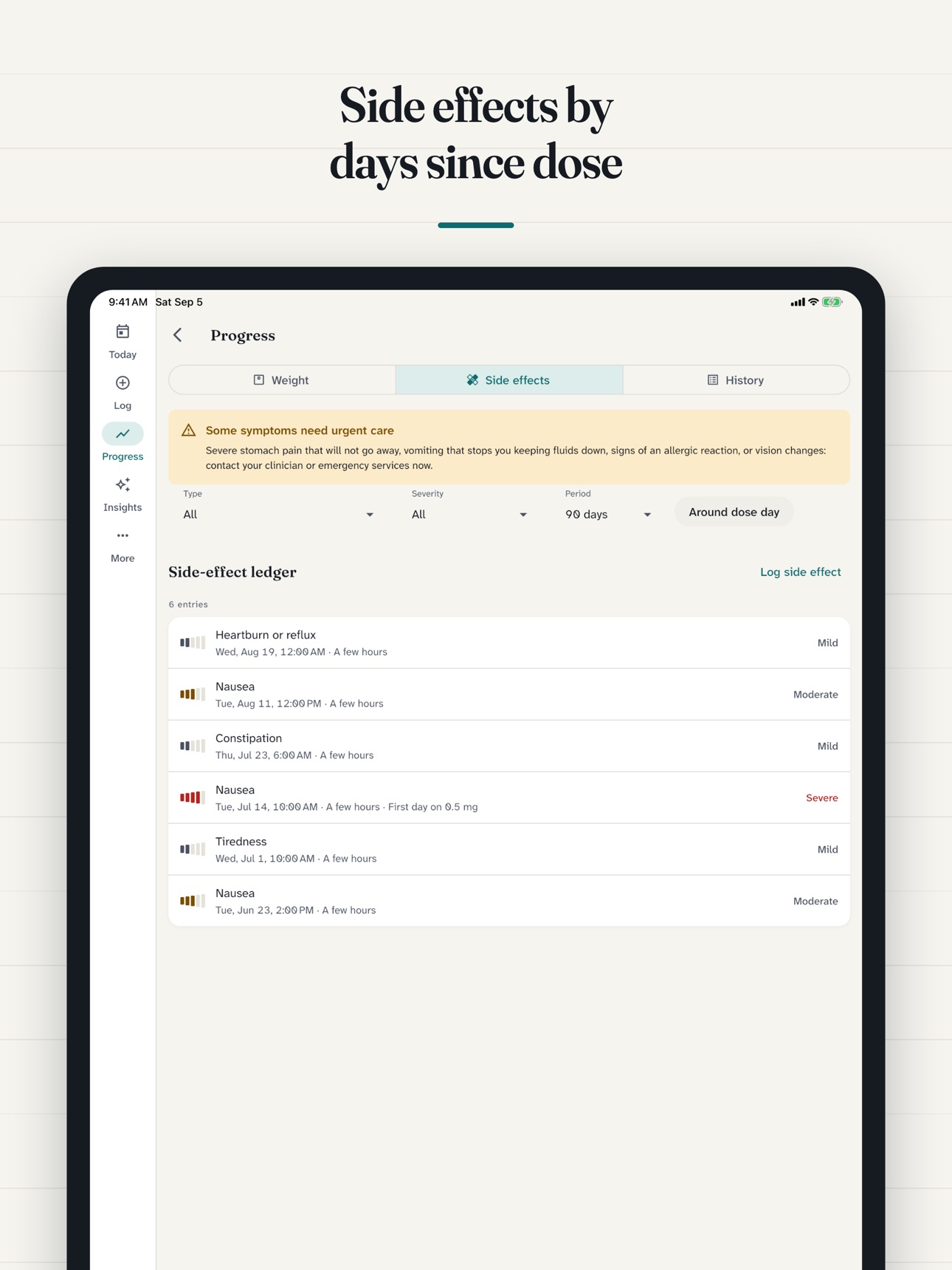 Screenshot 10 of Dosi AI: GLP-1 Tracker