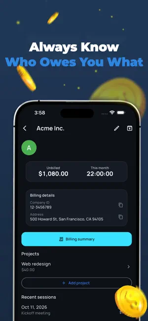 INCOME Timer: Work Hours & Pay screenshot 3