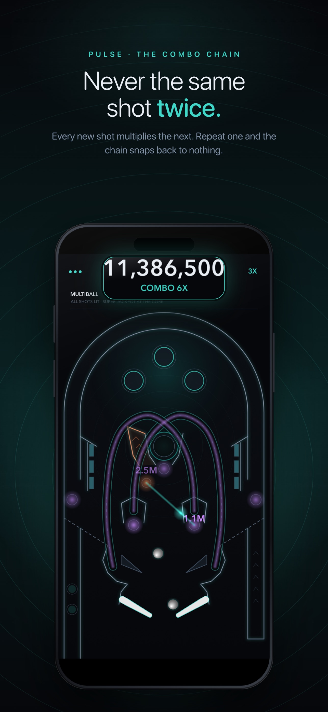 Screenshot 2 of Pulse: Pinball