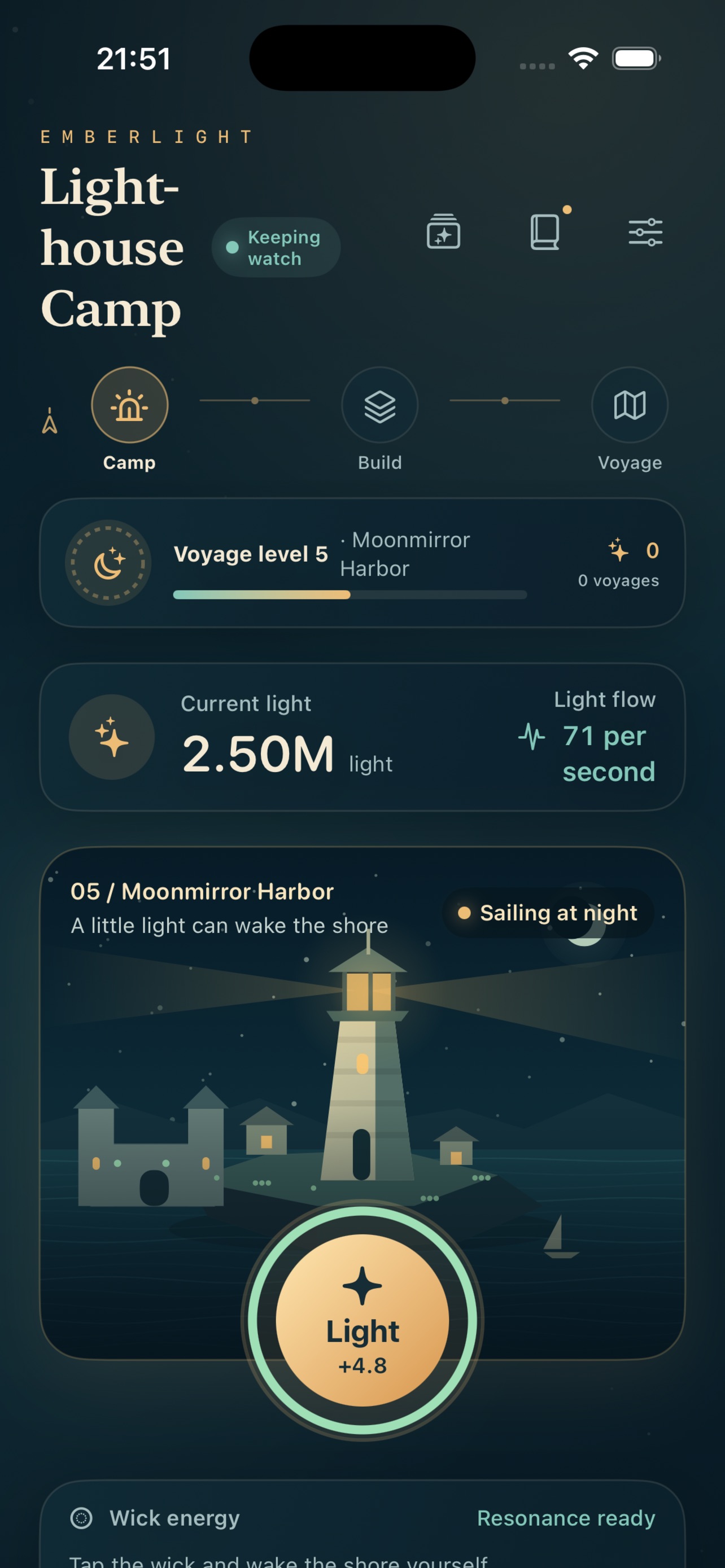 Screenshot 5 of Emberlight: Quiet Voyage