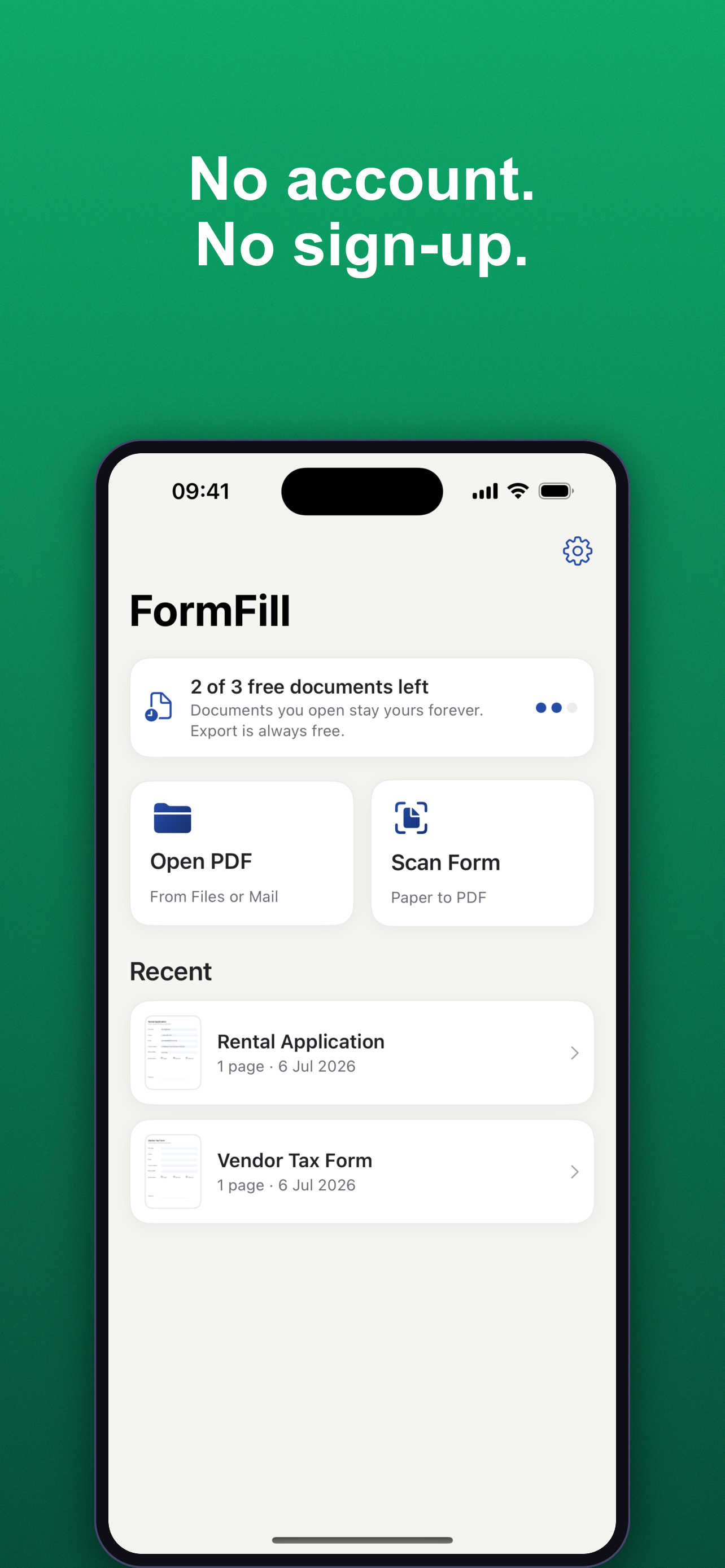 FormFill: PDF Filler & Editor screenshot 4