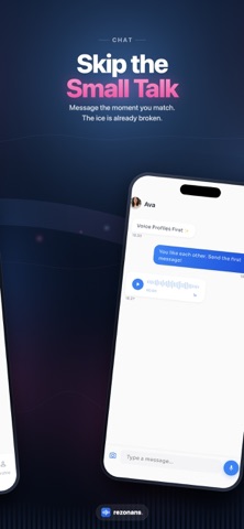 Rezonans: Voice Dating & Chat Screenshot 4 of 8