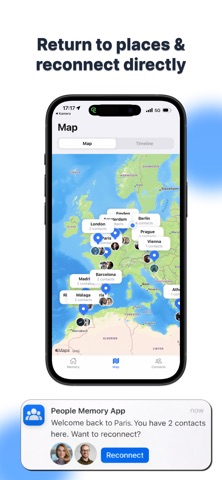 PeopleMemory iPhone screenshot