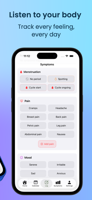 Period Diary - Cycle Tracker Screenshot 3 of 5
