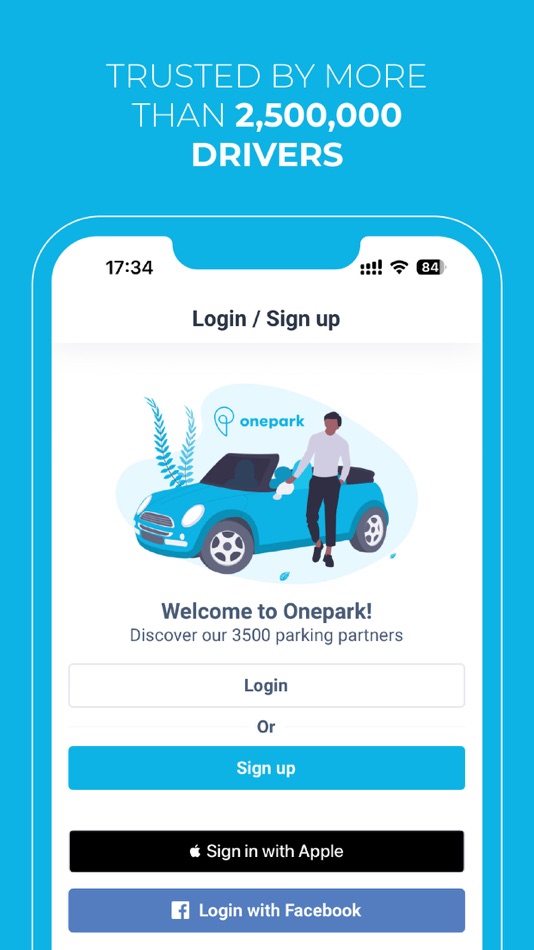 #7. Onepark, Book a parking space! (iOS) De: Onepark