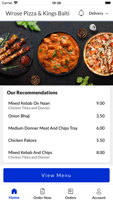 Wrose Pizza & Kings Balti Screenshot