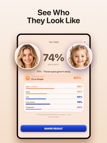 AI Future Family Generator App iPad screenshot 9