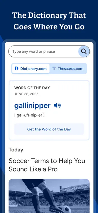 Dictionary.comのスクリーンショット（1/5）