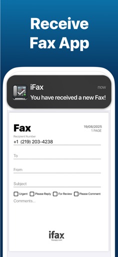 iFax App Send Fax From iPhone screenshot 4