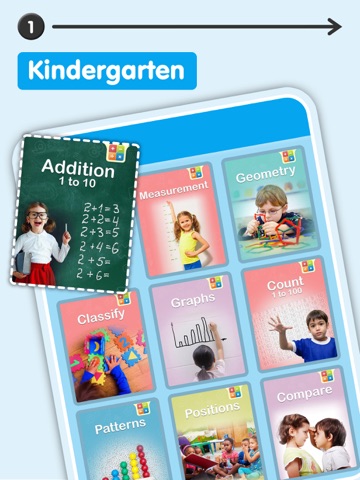 Smart Kidz Club: K-5 Math App iPad screenshot