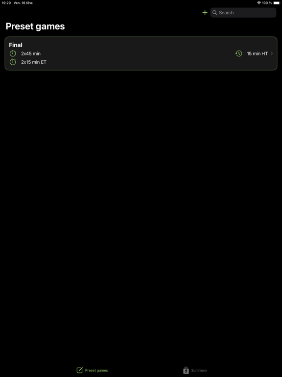 Soccer Referee iPad screenshot 4 - Sports app