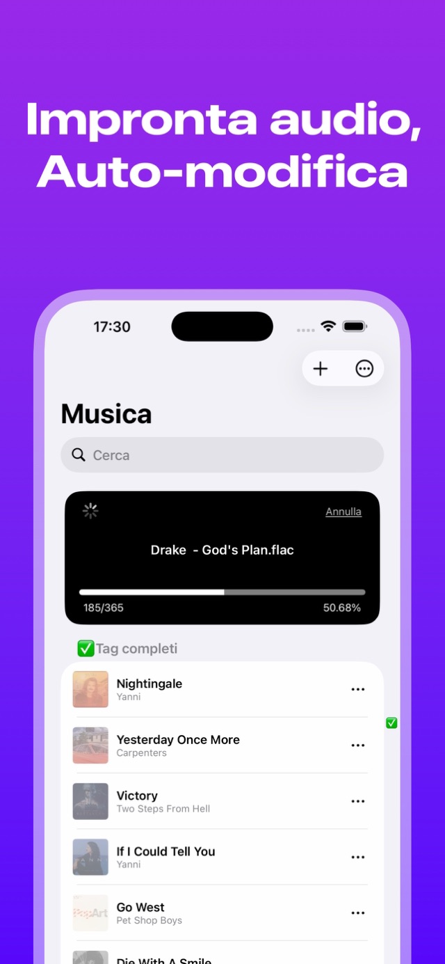 Schermata dell’app 5