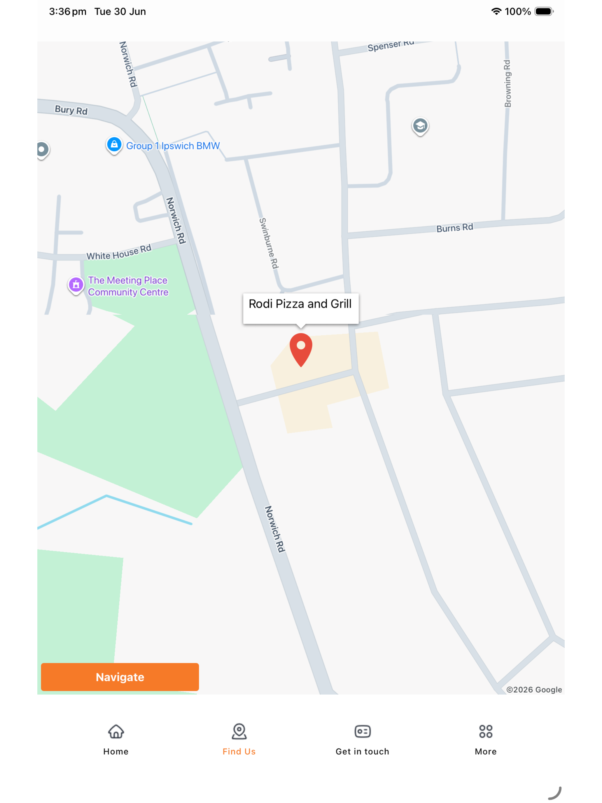 Rodi Pizza and Grill Ipswich