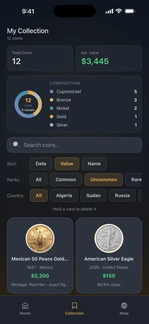 Mintward: Coin Scanner & Atlas screenshot 4
