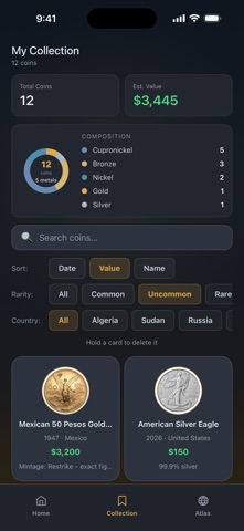 Mintward: Coin Scanner & Atlas Screenshot 4 of 5