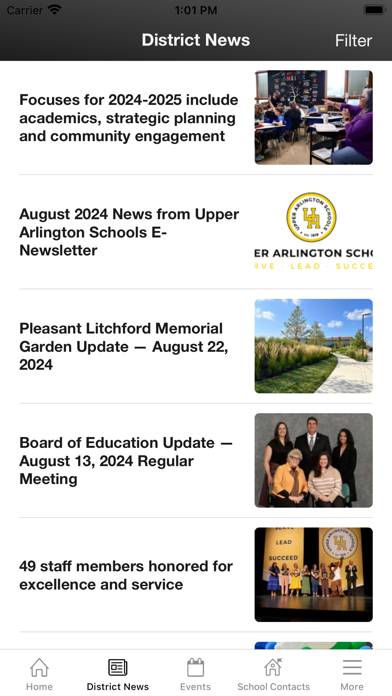 Upper Arlington Schools Screenshot
