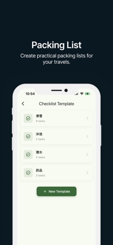 Trip Note: Diary & Checklist Screenshot 4 of 5