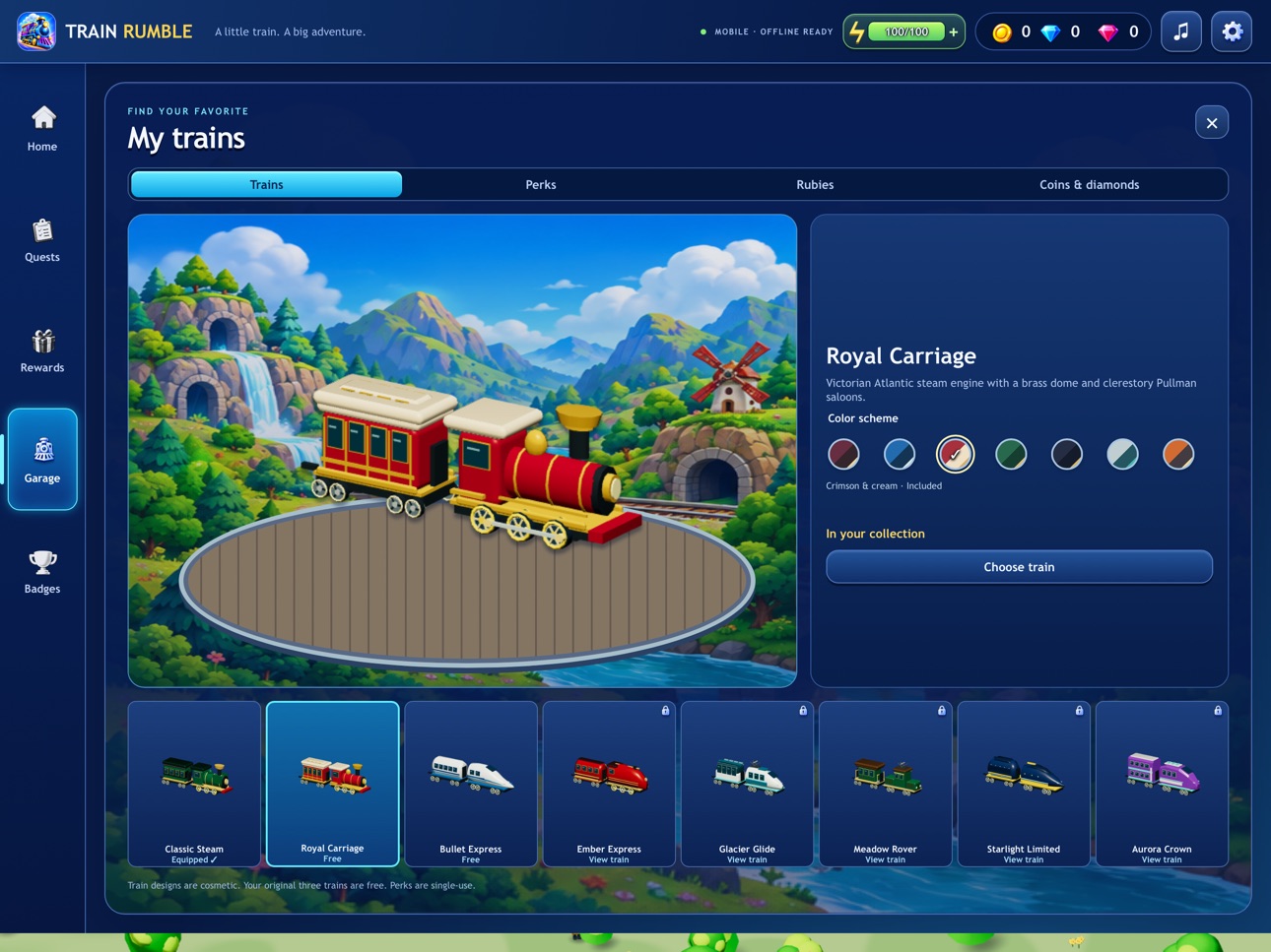 Screenshot 8 of Train Rumble: Train Crash Game
