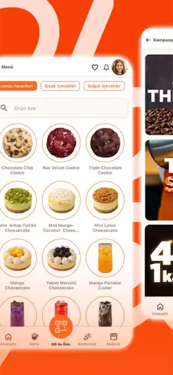 Gloria Jean's Coffees Türkiye iPhone Ekran Görüntüsü 2