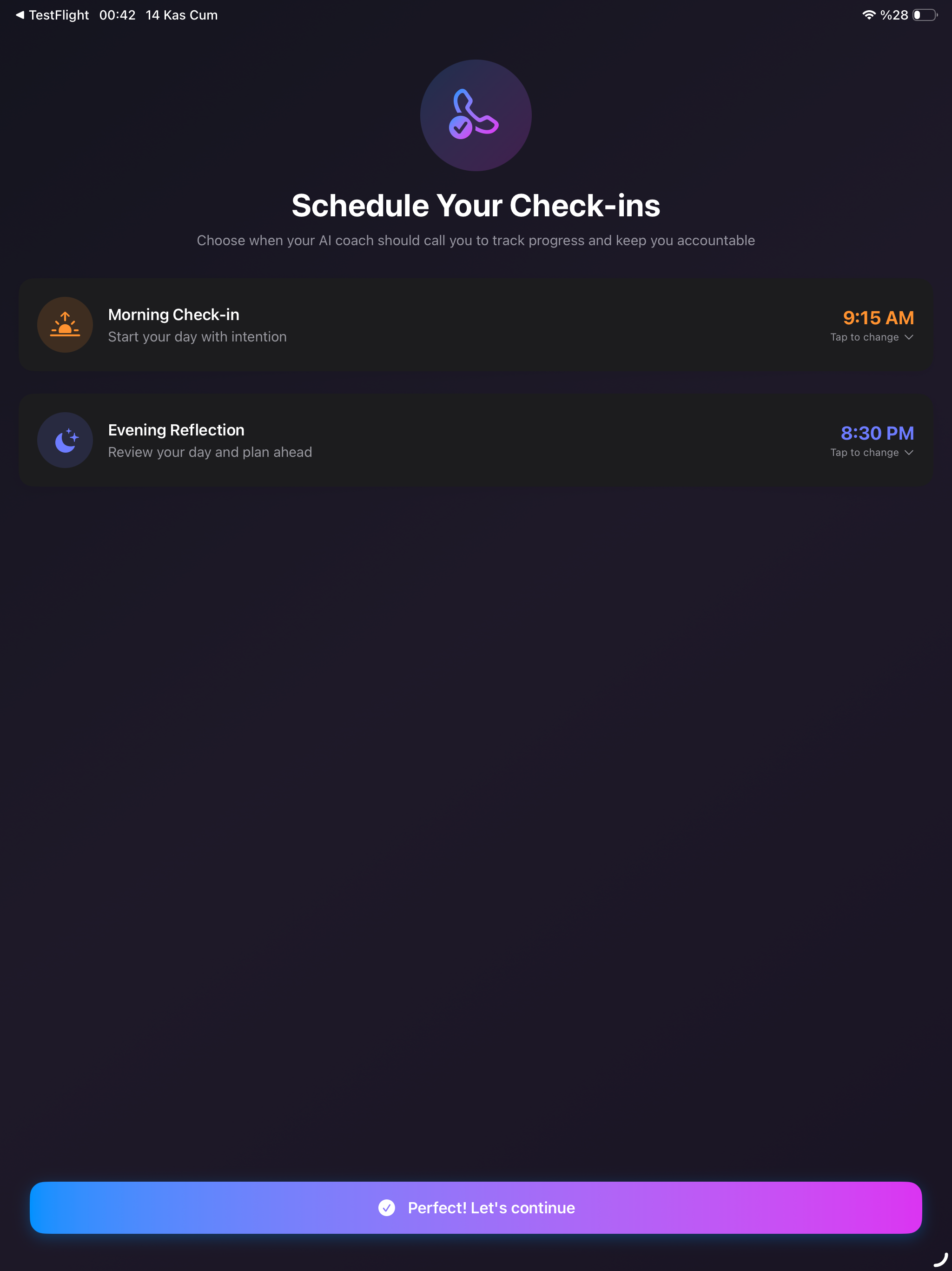 CallCoach: Honest Life Coach