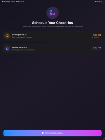 CallCoach: Honest Life Coach iPad screenshot