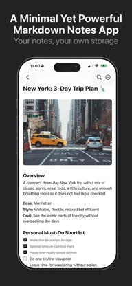 Notelane - Markdown Editor screenshot 1
