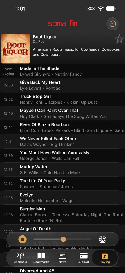 #1. SomaFM Radio Player (iOS) Με: SomaFM