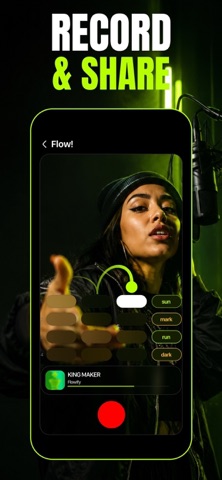 Flowify Rap Game iPhone screenshot 3