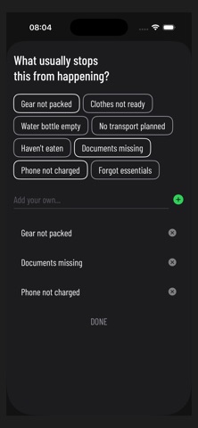 FrictionList screenshot