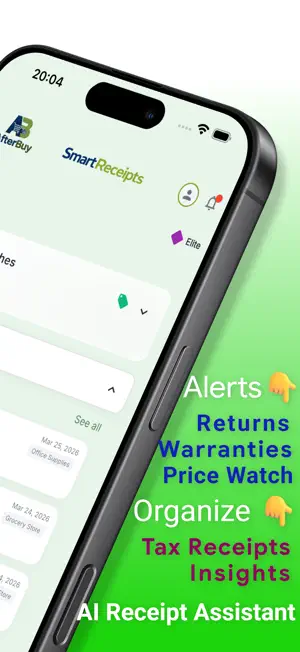 Smart Receipts - AfterBuy screenshot 2