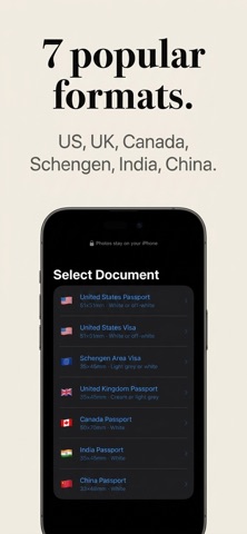 Passport Photo: Pay Once screenshot