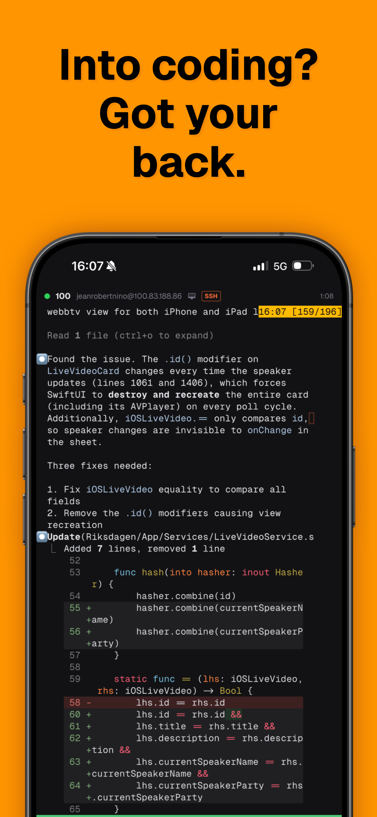 Pling: SSH Client & SFTP screenshot 5