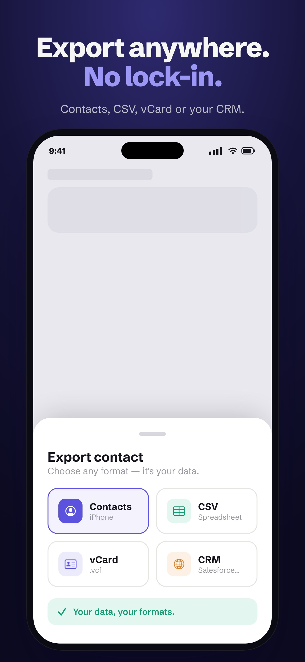 Visty: Business Card Scanner screenshot 6