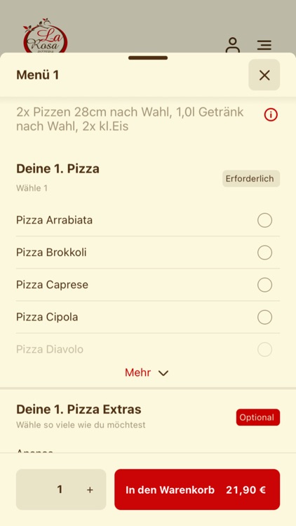 Pizzeria La Rosa DE screenshot-3