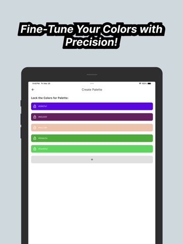 Color Finder & Color Picker iPad screenshot