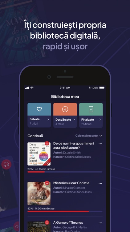 Voxa: Audiobooks & E-books