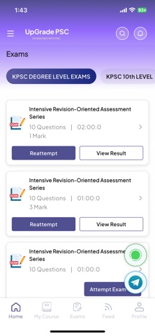Upgrade PSC screenshot